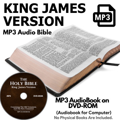 King James Version Audio Bible Christian Audiobook KJV All 66 Books on ...