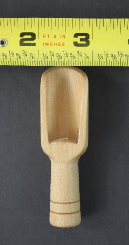 5 - Mini Wooden Bamboo Spoons for Salt, Bath Salts, Herbs, Coffee Scoops NEW - Picture 9 of 9