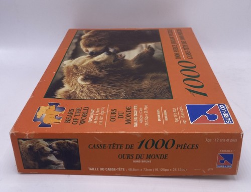 Brown Bears Jigsaw Puzzle NEW 1000pc 19.12" X 28.75" Prty Mail Shp - Picture 8 of 10