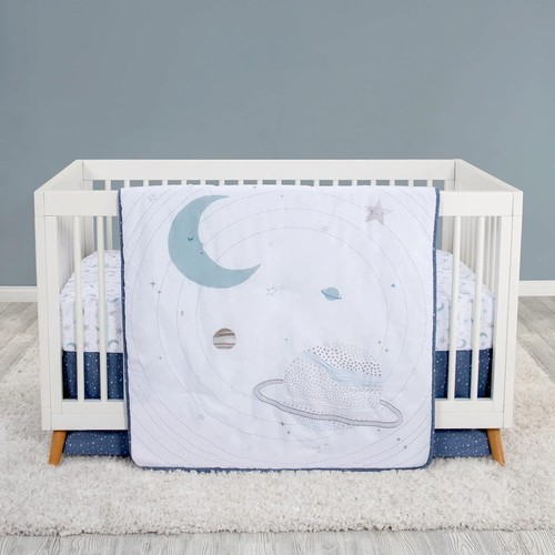 Trend Lab Celestial Space 3-Piece Crib Bedding Set – Authentic & Sealed - Picture 7 of 14