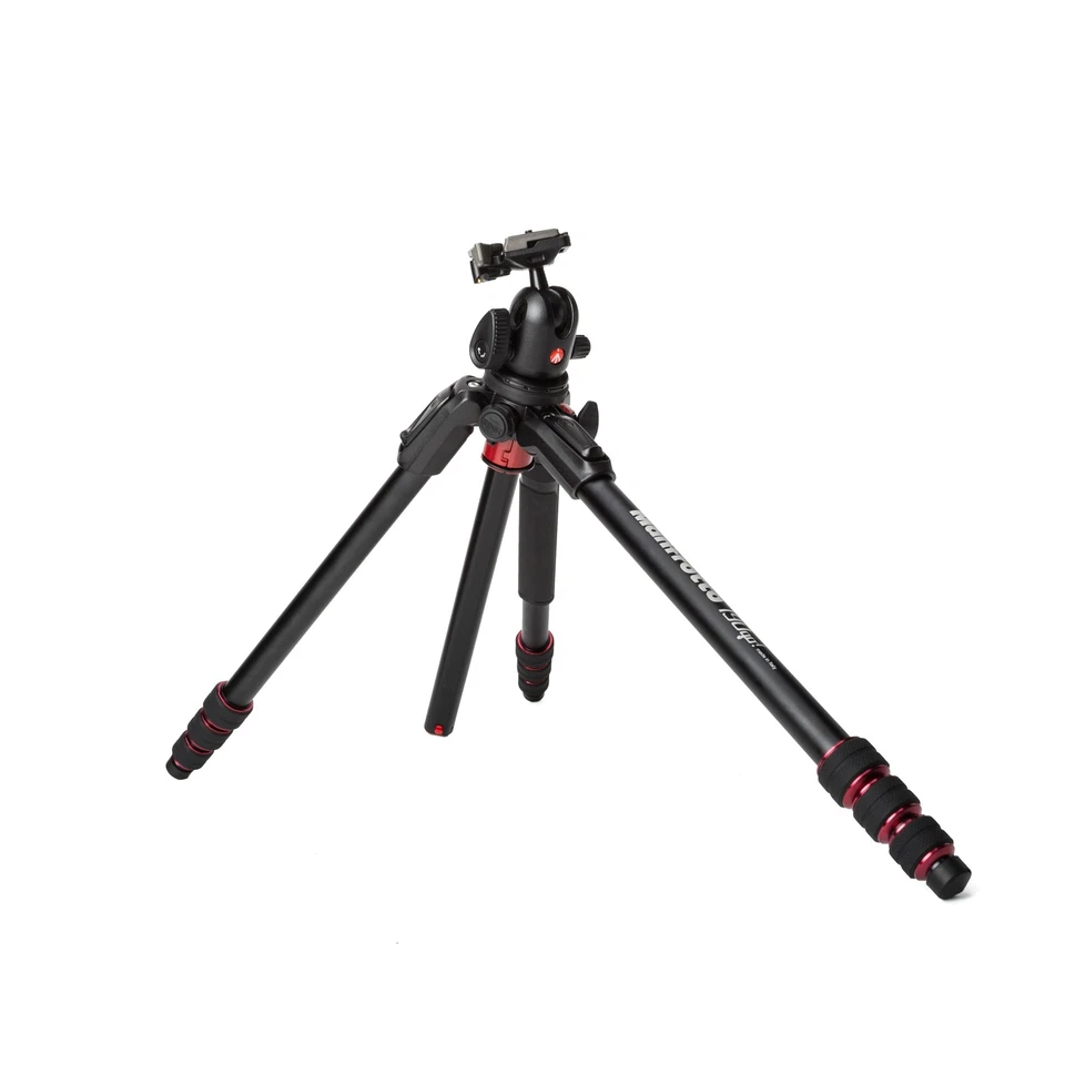 Manfrotto MK190GOA4TB-BH Dreibeinstativ Kamerastativ Kamera Stativ Kugelkopf Alu - Bild 3 von 4