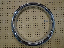 16" inch NEW Plastic Chrome Beauty Ring Standard 2" TRIM RING  Measures 1.75