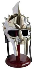 Medieval Helmet of the Spaniard Maximus Roman Gladiator 18 Gauge Halloween Gift