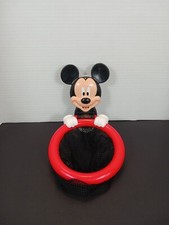 Mickey Mouse The First Years Baby Shoot And Store Basket Hoop Red Suction Cups