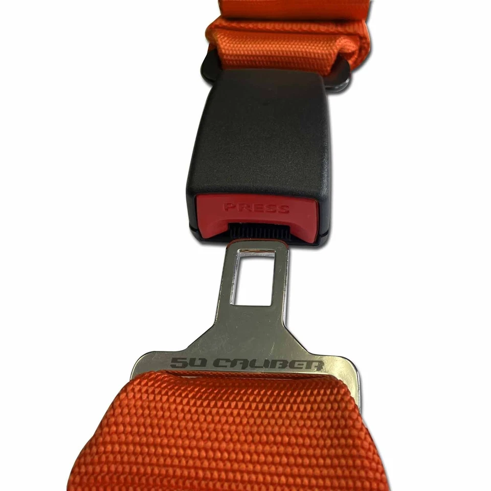 Asiento Polaris General Bump y arnés estilo hebilla automática se adapta a la parte trasera de 4 asientos NARANJA Foto 2 de 4