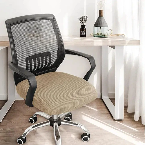 Cubierta de silla de computadora de oficina elástica giratoria protectora de asiento de trabajo de escritorio - Imagen 18 de 37