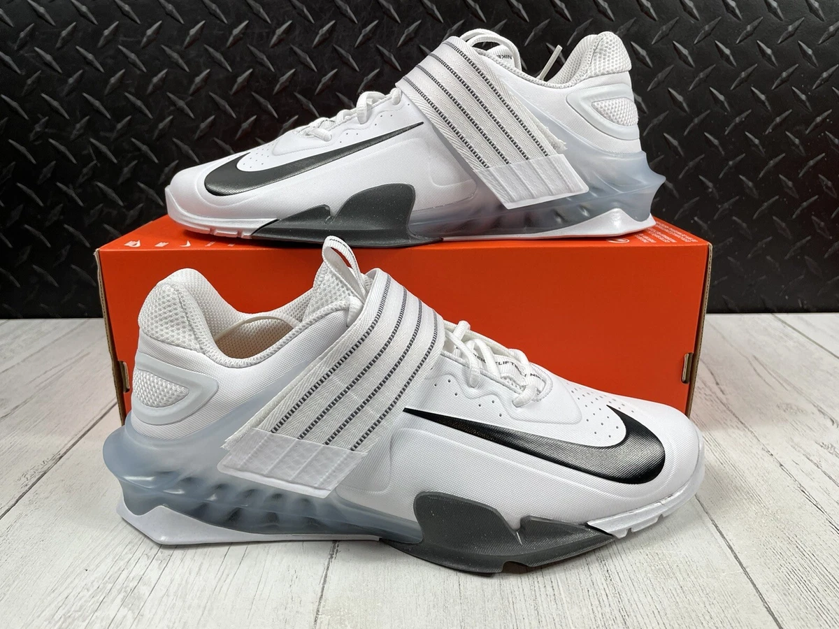 Nike Savaleos Men s Weightlifting Training Shoes Size 9.5 White