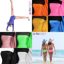 Shiny Nylon Dressmaking Spandex 4 Way Stretch Waterproof Fabric