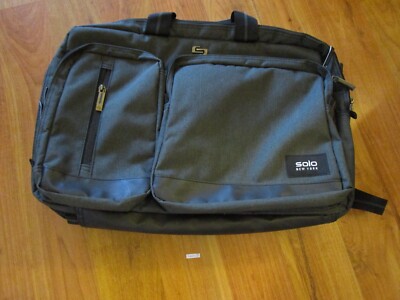 Solo New York - Urban Convertible Laptop Briefcase Backpack for 15.6'' Laptop ...