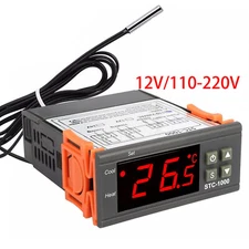 STC-1000 10A 110V-220V Digital LED Temperature Controller Thermostat Heat Cool