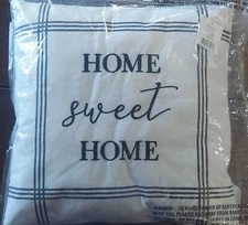 Decorative Pillow 16x16 "Home Sweet Home", Vacuum Sealed