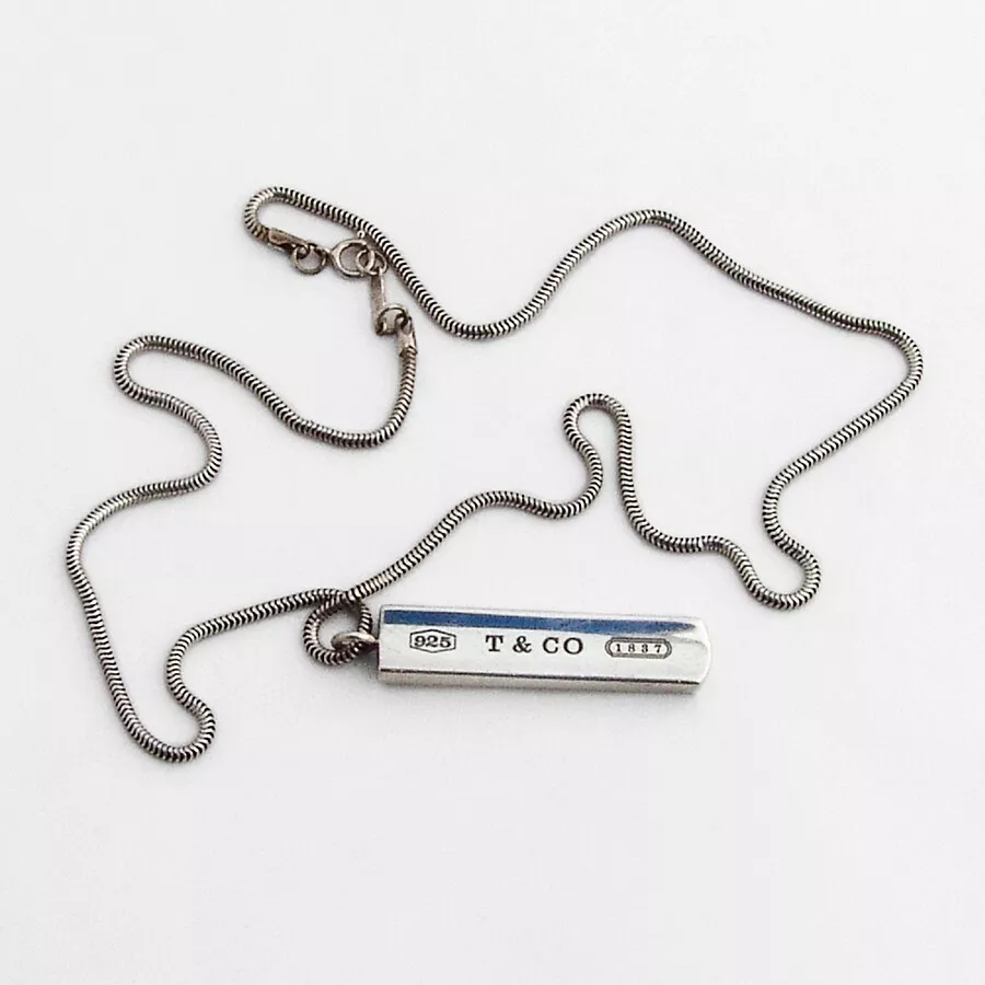 Tiffany 1837 bar pendant sale