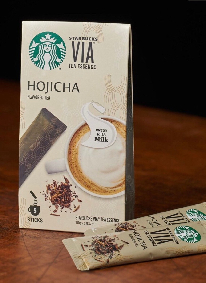 Starbucks Japan VIA Tea Essence HOJICHA Green tea Stick Type 17g 5
