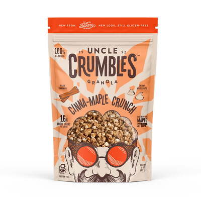 Uncle Crumbles Gluten Free Granola Cinna-Maple Crunch 11 oz