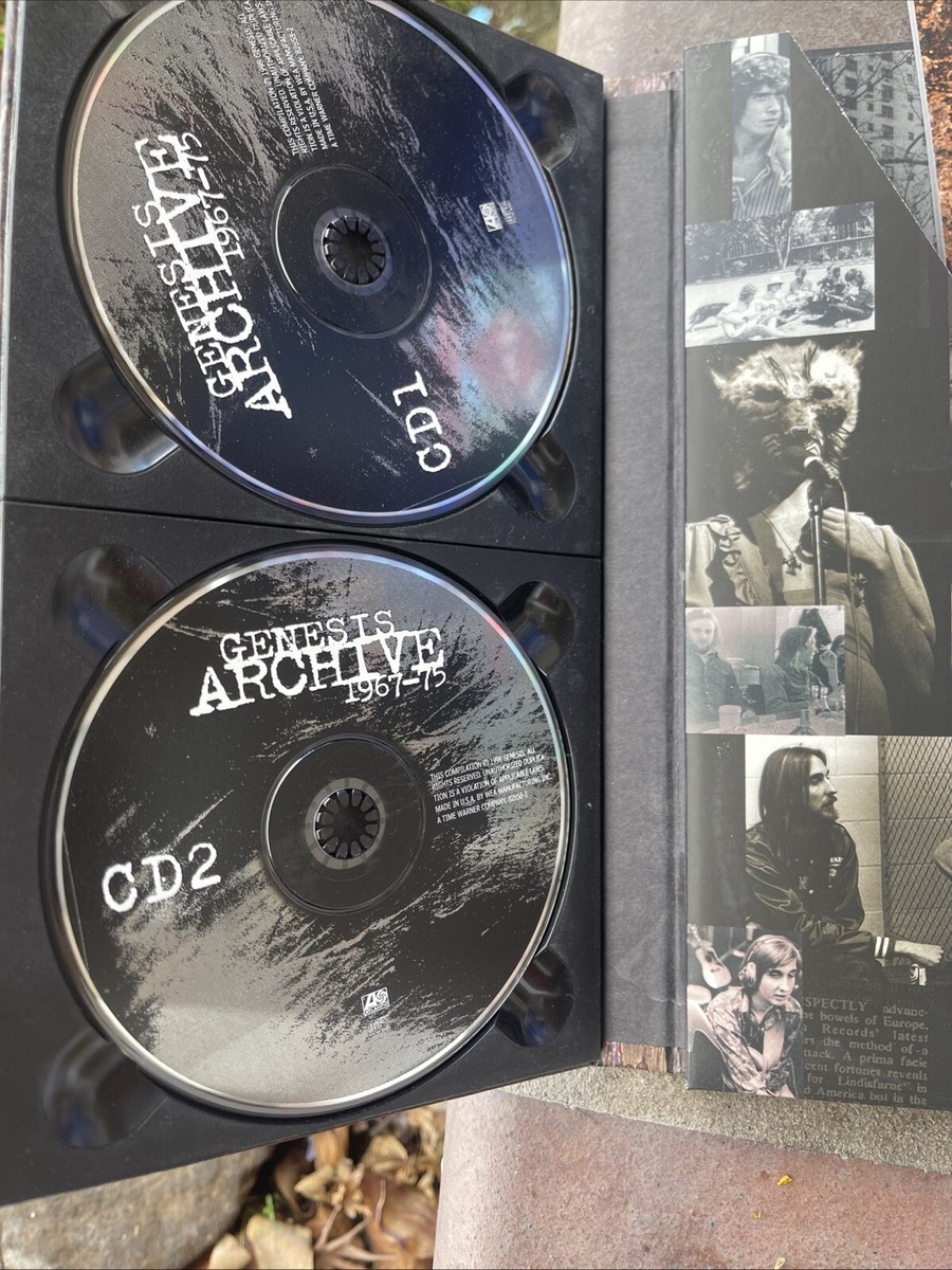 GENESIS Archive 1967-75 4CD Box Set *RARE* PETER GABRIEL Live Hits