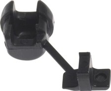 The Group 58229 0.437 Diameter Flat Strain Relief Bushing 10-Pack Black