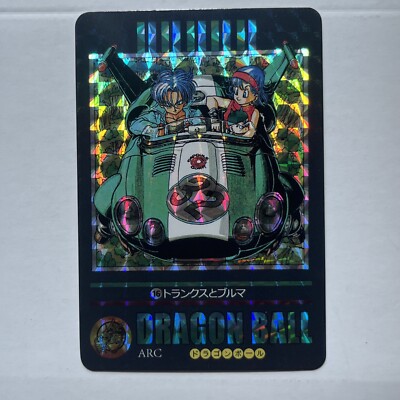 テミン beyond id card superm トレカ 99 Dragon Ball Holo Foil Prism Card Baby / Future Trunks Bulma Flying