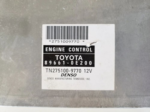 2007-2008 RX350 896610-E200 Computer Brain Engine Control ECU ECM EBX Module - Picture 2 of 3