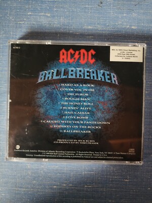 Ballbreaker by AC/DC (CD, BMG Direct D103932) 75679244826| eBay