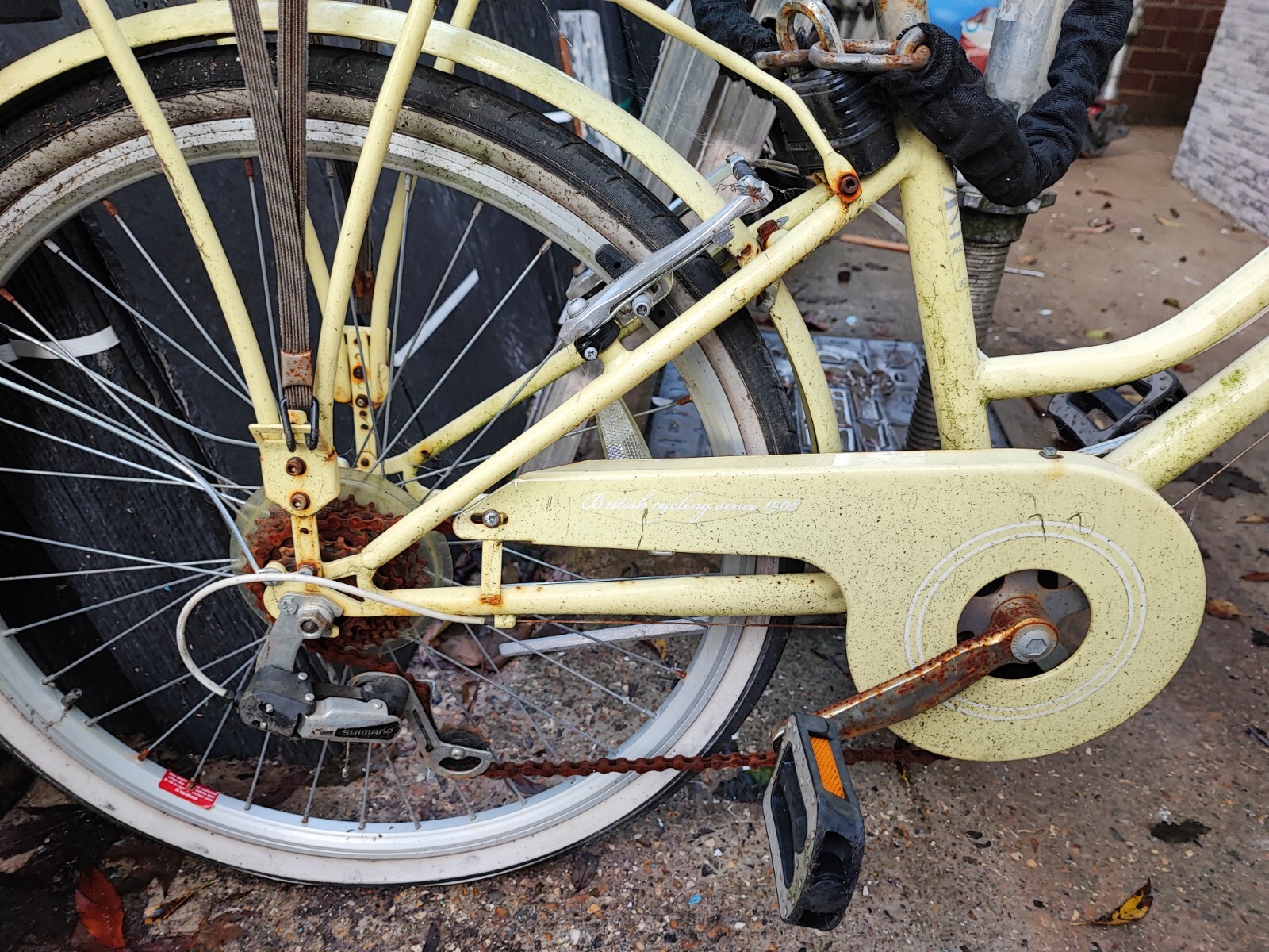 viking ladies bike with basket