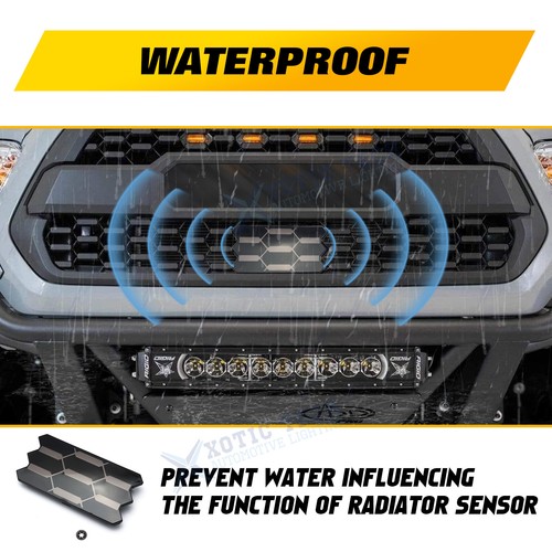 Grill Garnish Sensor Cover OE #53141-35060 For Toyota Tacoma TRD PRO 2018-2023 - Picture 4 of 11