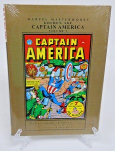 Golden-Age-Captain-America-Volume-5-Marvel-Masterworks-HC-Hard-Cover-New-Sealed