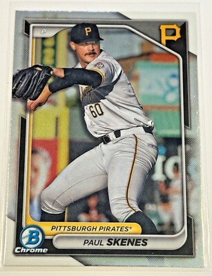 2024 Bowman Baseball CHROME Prospects, 1st Autos, Refractors, serial numbers