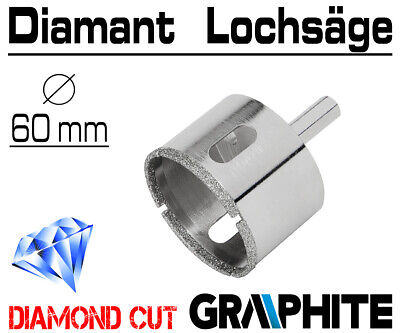 20 mm Diamantspitze Bohrer Fliese Glas Lochsaege L2M8 5X 