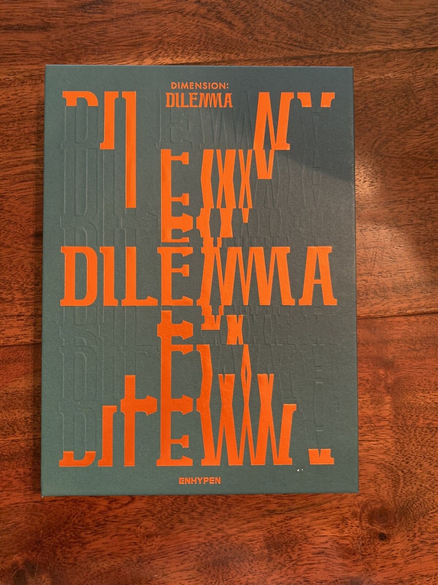 Enhypen Dimension Dilemma Album- orange/Odysseus version (with all