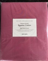 John Lewis Perfectly Smooth Super King Duvet Cover In Soft Mulberry, Rrp £65 John Lewis Perfectly Smooth Super King Duvet Cover In Soft Mulberry, Rrp £65