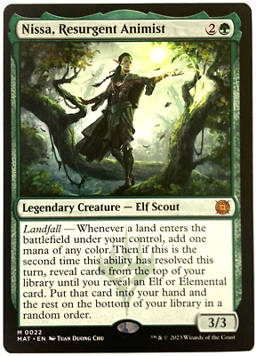 Nissa, Resurgent Animist March of the Machine: The Aftermath