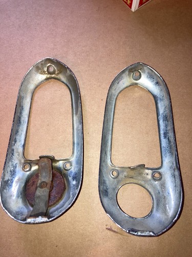 Chevrolet 1949 - 1950 OEM Tail Light Bezels (Pair) Nice! - Picture 4 of 4