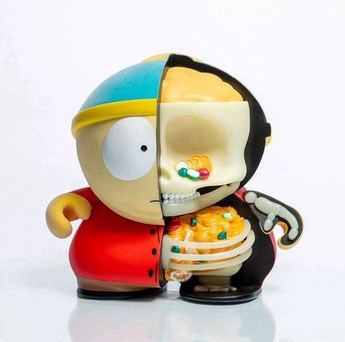 Cartman Anatomy GID 8" Vinyl Figure South Park x Kidrobot - IamRetro Exclusive - Picture 3 of 7