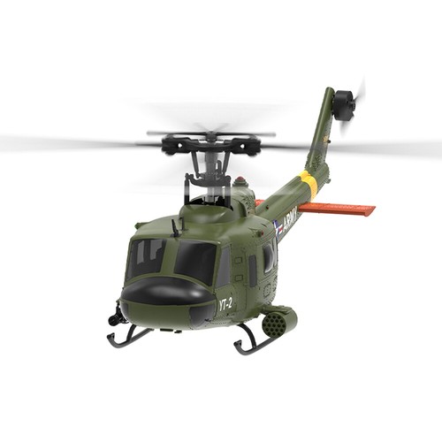 YUXIANG F07 UH-1 Huey Helicopter 2.4G 6CH 6-axis Gyro Optical Flow Positioning - 第 11/16 張圖片