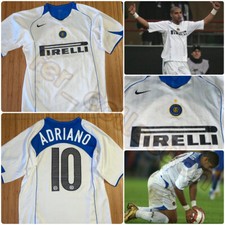 Maglia Shirt Trikot Camiseta Inter Milan away 2004/05 Adriano NIKE original