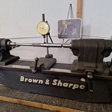 Brown and Sharpe 33" Bench Center 18" between centers Inspection Tool Equipment