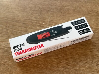 Digitales Fleischthermometer, BBQ Fleischsonde, Luft Friteuse Sonde, Kochsonde C/F