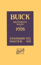 1926 Buick Standard 6 Master 6 Owners Manual
