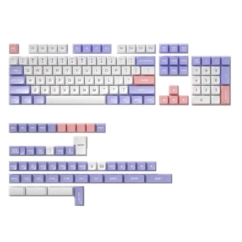 150Key illusion DSA Profile Keycap PBT DyeSublimation Keycap for Keyboards