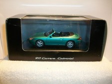 Porsche 911 Carrera cabriolet Green 1/43 ( NOS )