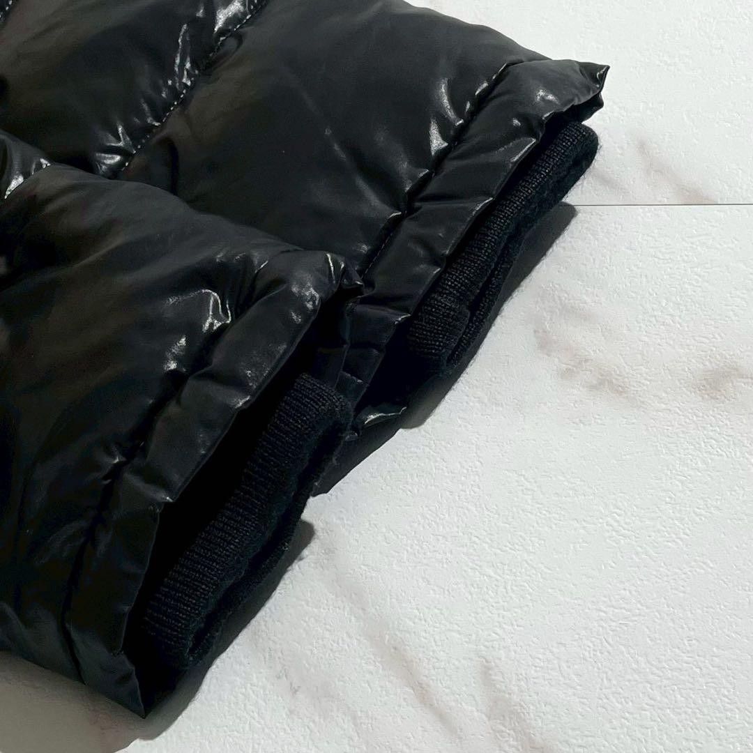 Moncler Thomas Down Jacket Black Large Zip-Up Log… - image 5