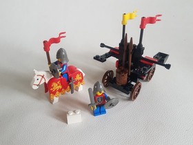 LEGO 6039 Twin Arm Launcher 1988 Castle Lion Knights incl instructions 6039-1