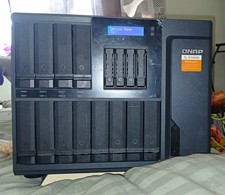 QNAP TL-D1600S 16-Bay JBOD SAS Expansion Enclosure USB Port Black PC/Mac
