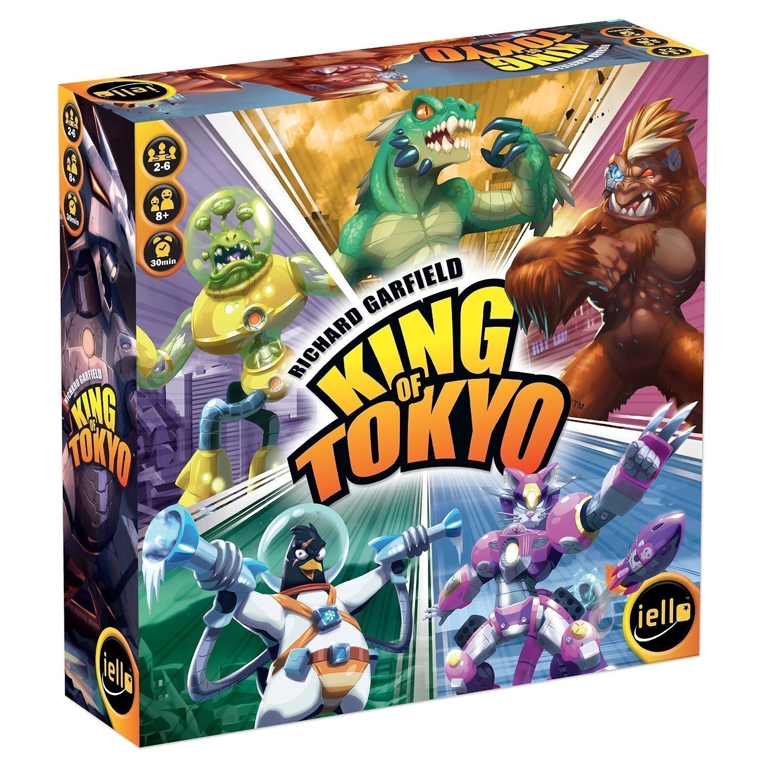 Jeux de société King of Tokyo pour animer vos soirées jeux en famille et entre amis