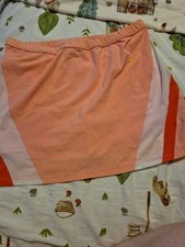 Ladies Addidas Pink Mini Tennis Skirt With Built In Shorts Size 8/ 10