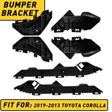 1 Set Rear Bumper Cover Retainer Bracket L+R Holder For 2009-2013 Toyota Corolla