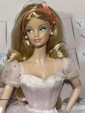 Barbie Birthday Wishes X9189 Mattel 2012 Blonde doll - NIB HTF 🌸🎂🌸🧁🌸