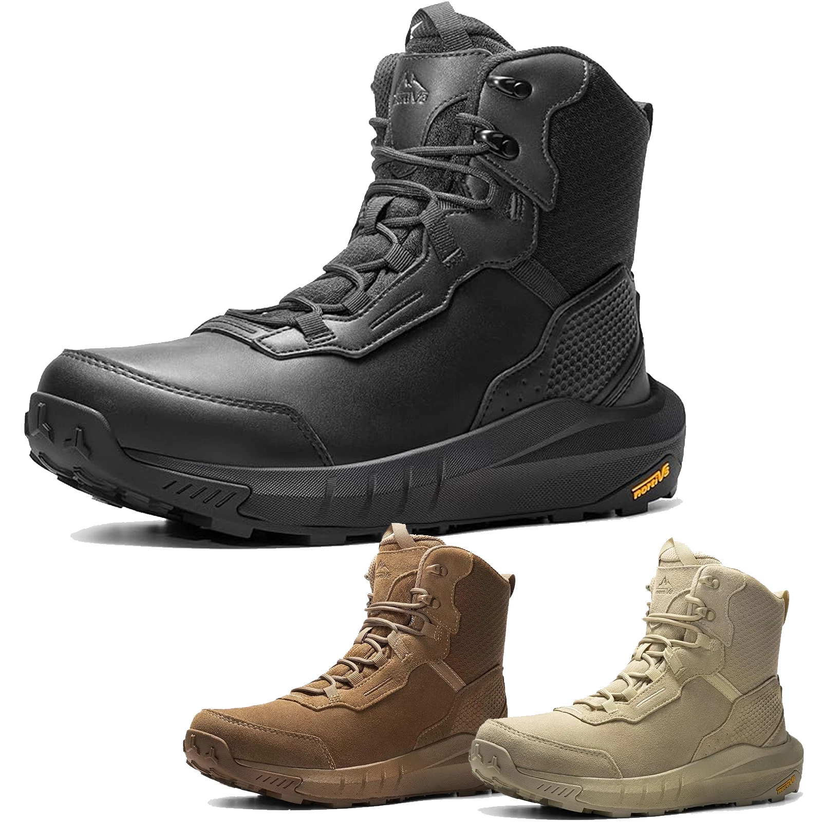 Men's Waterproof Tactical Boots Lightweight Non-Slip Military Combat Shoes US