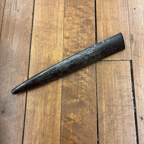 Original WW1-WW2 French World War II Fighting Knife BAYONET SCABBARD RARE - Bild 13 von 15