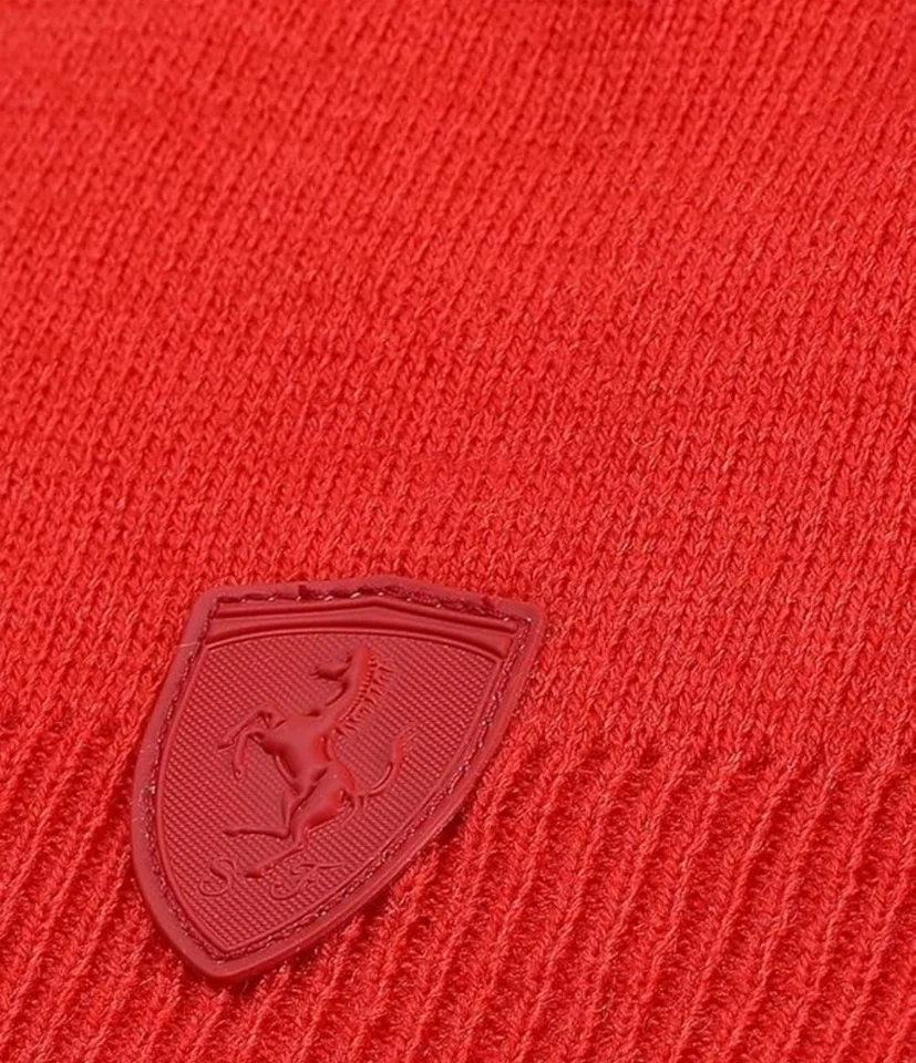 Gorro Scuderia Ferrari x Puma Unisex Adulto Rosso Corsa SPTWR NUEVO Foto 3 de 3